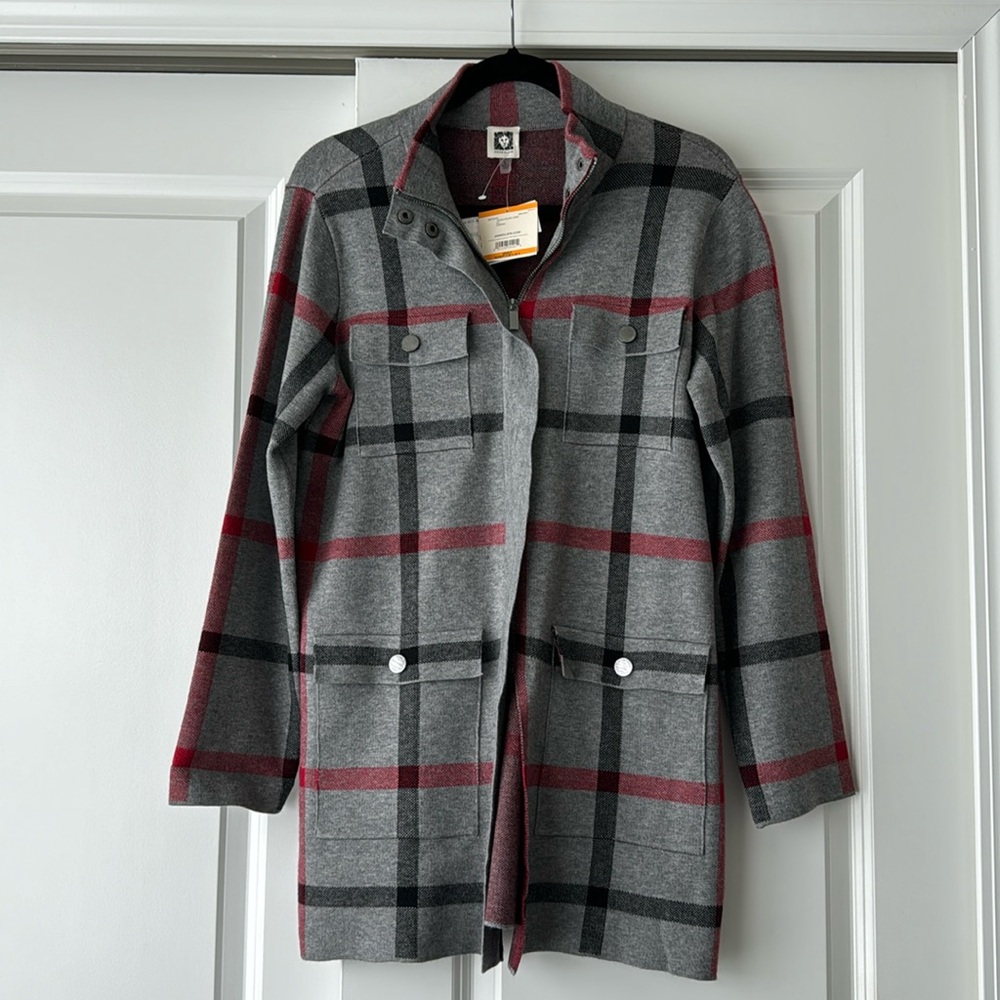 Anne Klein Sweater Jacket Size Small NWT